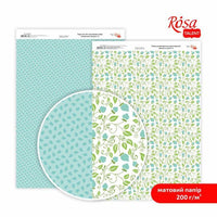 Papiery do scrapbookingu Tenderness flowers A4 | różne motywy