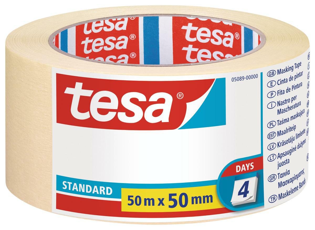 Papierowa taśma malarska tesa standard 50 m