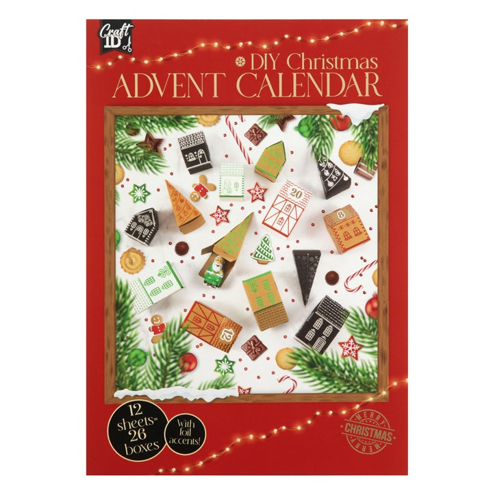 Papierowy kalendarz adwentowy DIY | Artmie