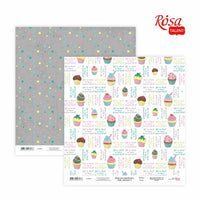 Papiery do scrapbookingu 30.48 x 30.48 cm Cake delicious | różne motywy | Artmie
