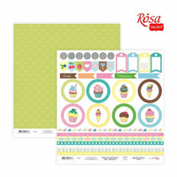 Papiery do scrapbookingu 30.48 x 30.48 cm Cake delicious | różne motywy | Artmie