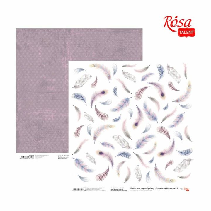 Papiery do scrapbookingu 30.48 x 30.48 cm Emotion and Romance | różne motywy | Artmie