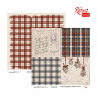 Papiery do scrapbookingu 30.48 x 30.48 cm New Years magic | różne motywy | Artmie