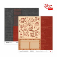 Papiery do scrapbookingu 30.48 x 30.48 cm Recipe book | różne motywy | Artmie