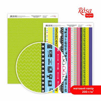 Papiery do scrapbookingu Color Style A4 | różne motywy | Artmie