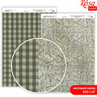 Papiery do scrapbookingu Mens Style A4 | różne motywy | Artmie