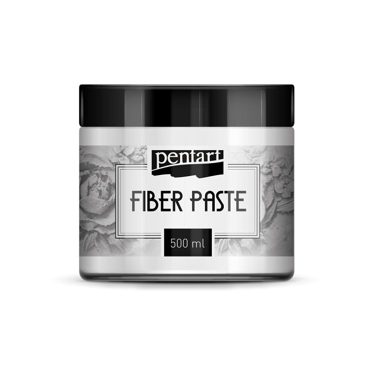 Pasta celulozowa włóknista Pentart Fiber Paste / 500 ml | Artmie