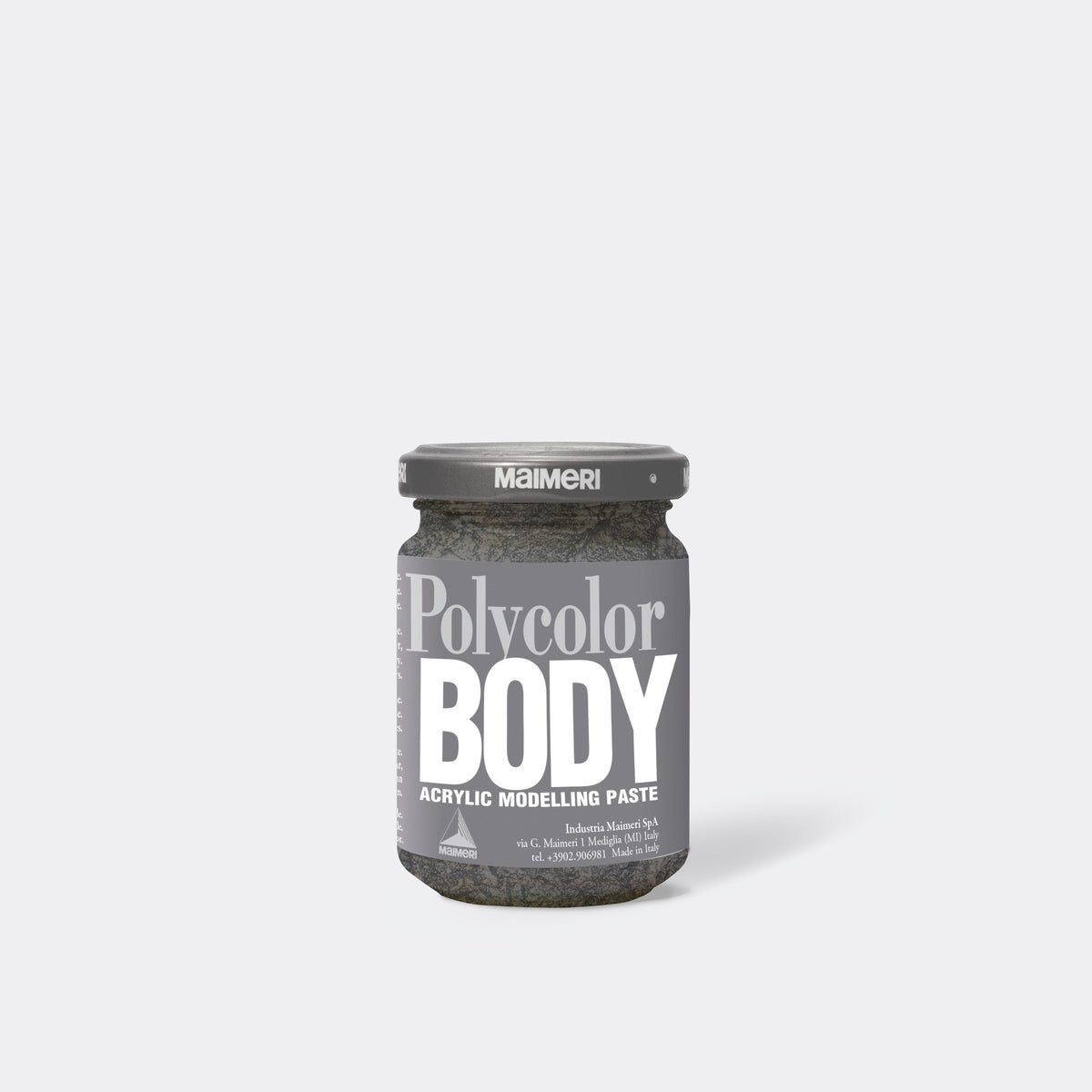 Pasta modelarska akrylowa MAIMERI Body 140 ml – srebrna