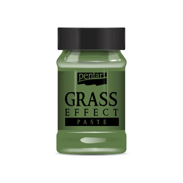 Pasta strukturalna efekt trawy Pentart Grass effect paste ZIELEŃ TRAWY 100ml | Artmie