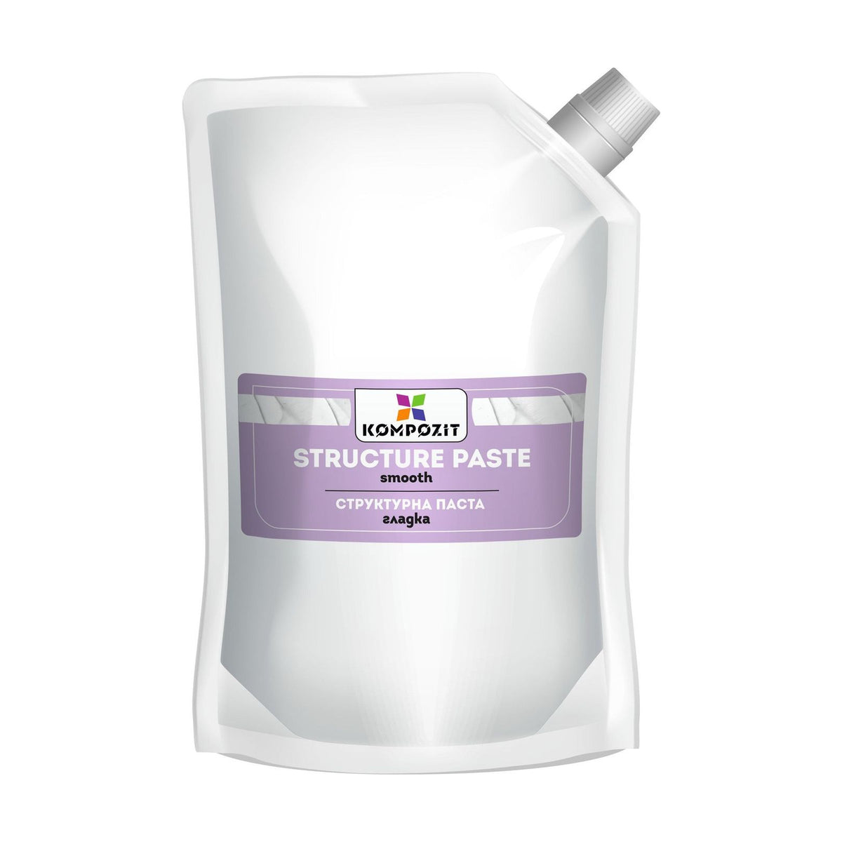 Pasta strukturalna Kompozit gładka biała 500 ml