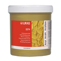 Pasta strukturalna LUKAS metaliczna 250 ml – złota