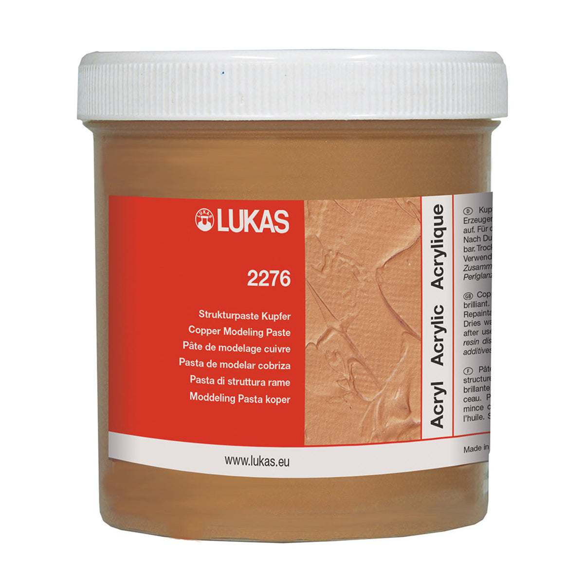Pasta strukturalna LUKAS miedź 250 ml