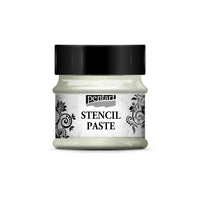 Pasta strukturalna perłowa 50ml Stencil paste Pentart | różne kolory | Artmie