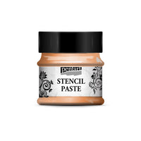 Pasta strukturalna perłowa 50ml Stencil paste Pentart | różne kolory | Artmie
