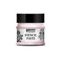 Pasta strukturalna perłowa 50ml Stencil paste Pentart | różne kolory | Artmie