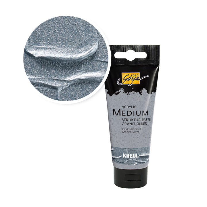 Pasta strukturalna - srebrny granit C.Kreul / 100 ml | Artmie