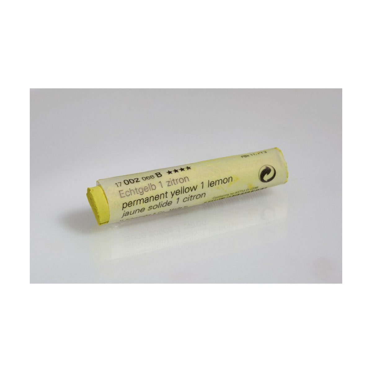 Pastel suchy Schmincke FINEST EXTRA-SOFT – Seria 1 – 002 B permanent yellow 1 lemon