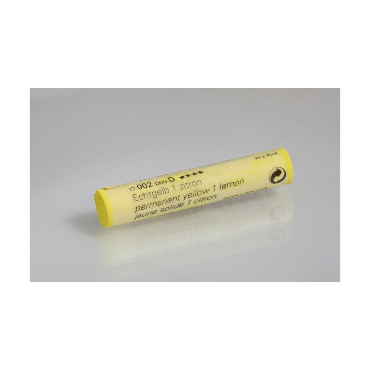 Pastel suchy Schmincke FINEST EXTRA-SOFT – Seria 1 – 002 D permanent yellow 1 lemon