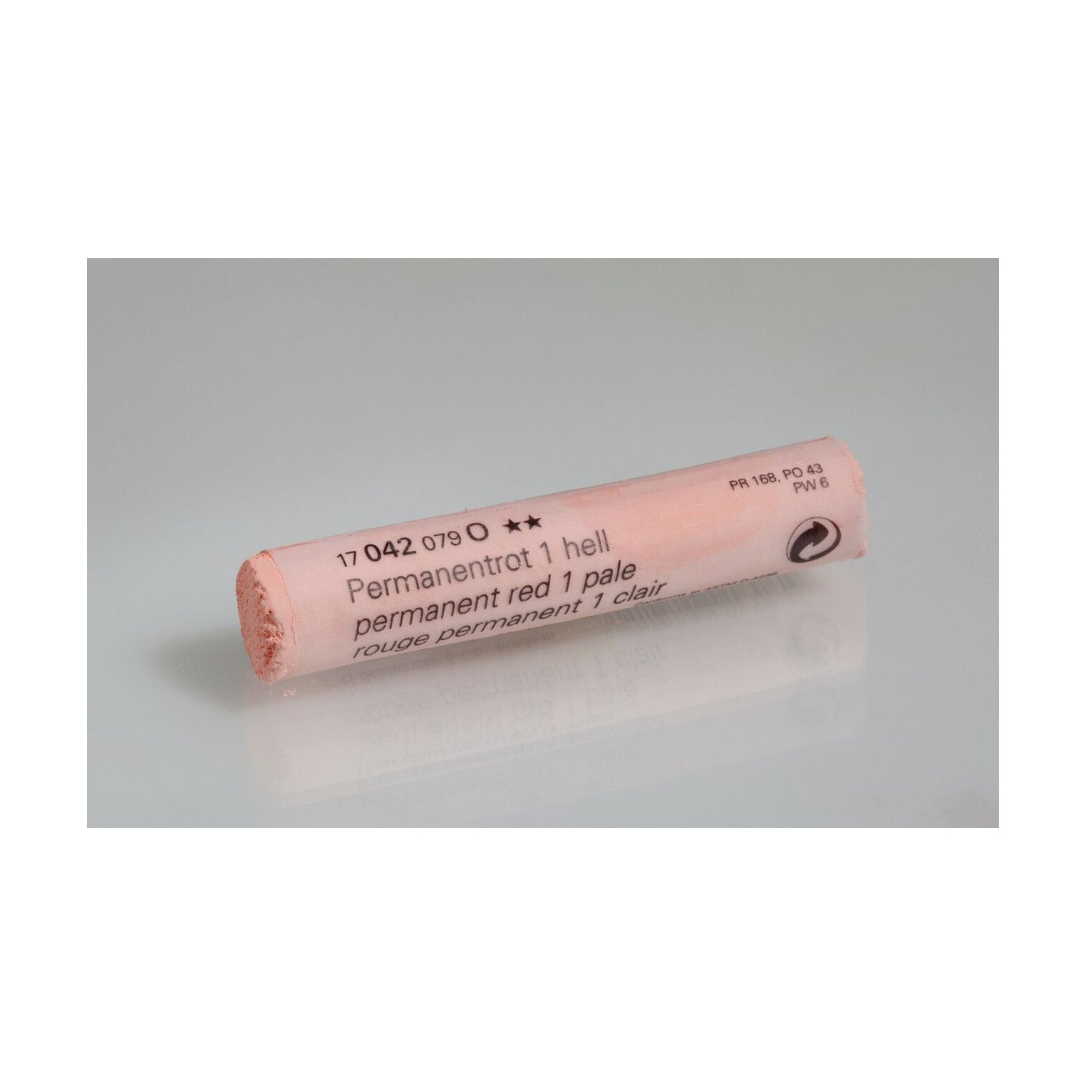 Pastel suchy Schmincke FINEST EXTRA-SOFT – Seria 1 – 042 O permanent red 1 pale