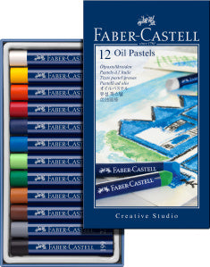 Pastele olejne Creative Studio FABER-CASTELL / 12 kolorów | Artmie