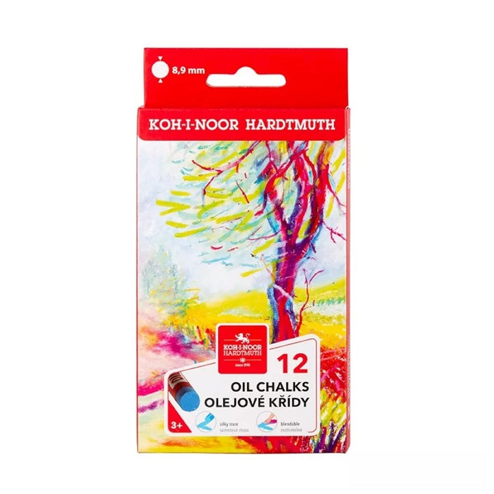 Pastele olejne KOH-I-NOOR / 12 szt. | Artmie