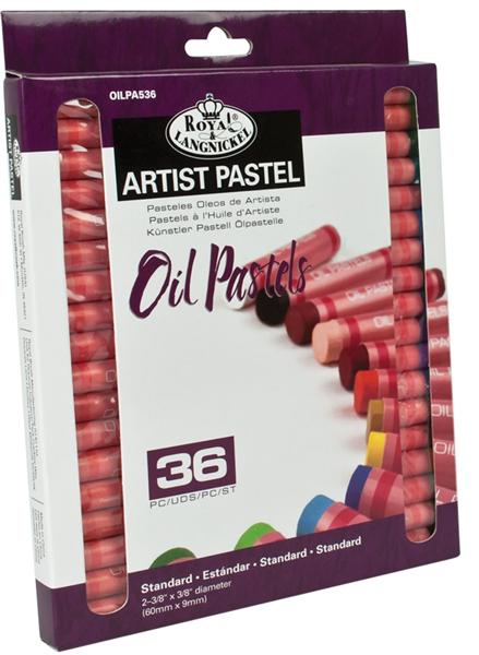 Pastele olejne Royal & Langnickel / zestaw 36 szt | Artmie