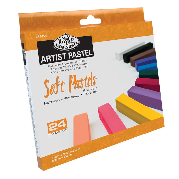 Pastele suche Portret Royal &amp; Langnickel 24 szt. | Artmie