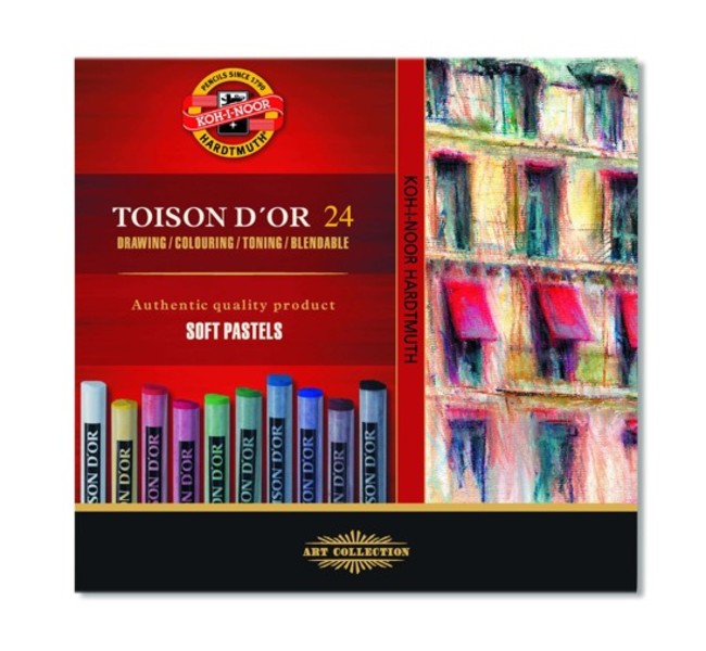 Pastele suche Toison D'or - okrągłe / 24 szt | Artmie