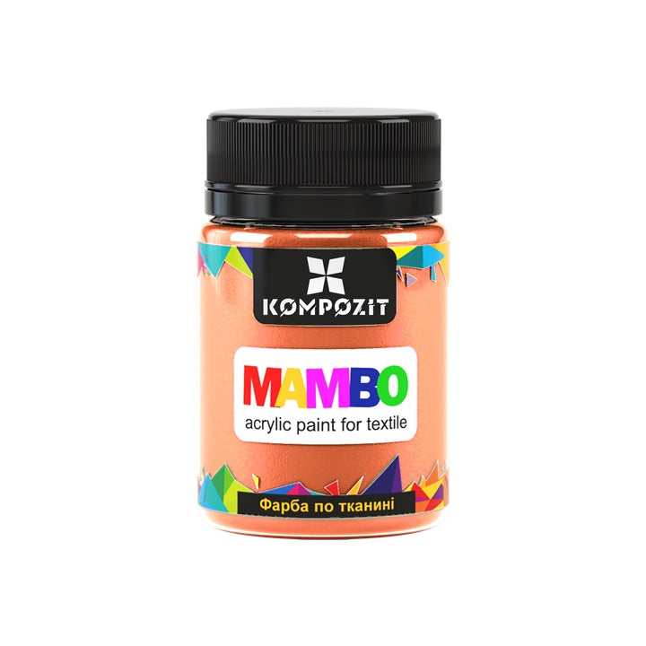Pastelowa farba do tkanin i skóry MAMBO 50 ml | różne odcienie