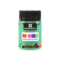 Pastelowa farba do tkanin i skóry MAMBO 50 ml – 108 szałwiowa