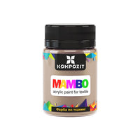 Pastelowa farba do tkanin i skóry MAMBO 50 ml – 111 cappuccino