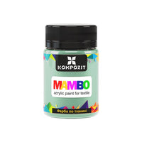 Pastelowa farba do tkanin i skóry MAMBO 50 ml – 112 konvalinka