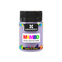 Pastelowa farba do tkanin i skóry MAMBO 50 ml – 113 lawendowa