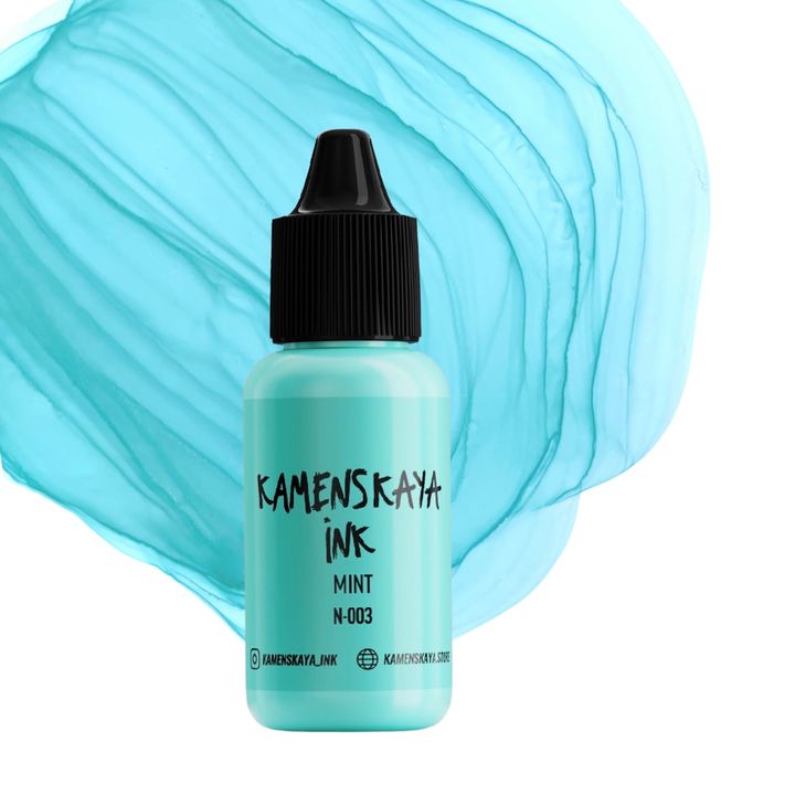 Pastelowy tusz alkoholowy Kamenskaya Nude 15ml – N-003 miętowy