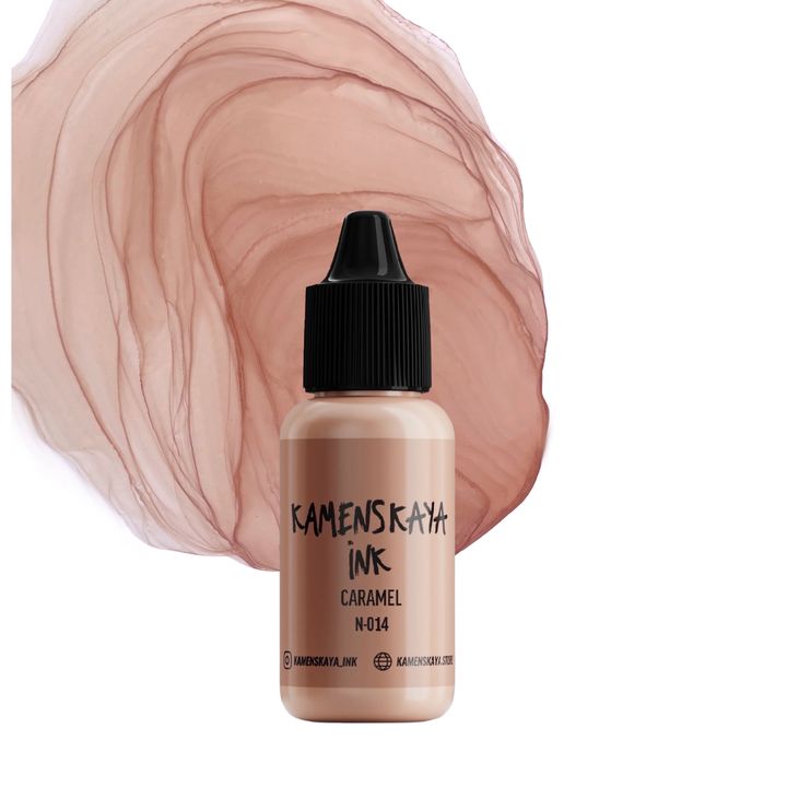 Pastelowy tusz alkoholowy Kamenskaya Nude 15ml – N-014 karmelowa