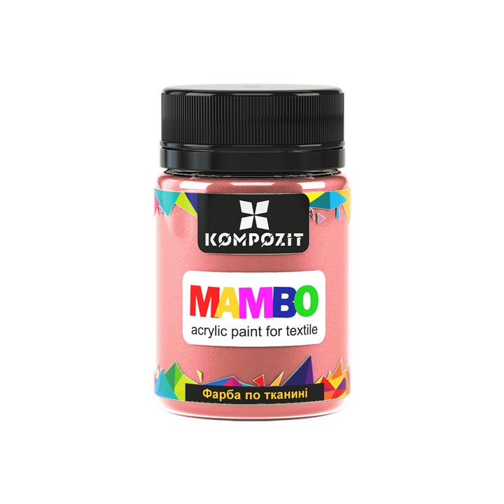 Pastelowa farba do tkanin i skóry MAMBO 50 ml | różne odcienie | Artmie