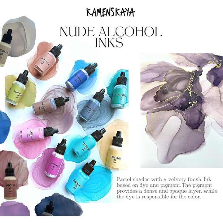 Pastelowy tusz alkoholowy Kamenskaya Nude 15ml