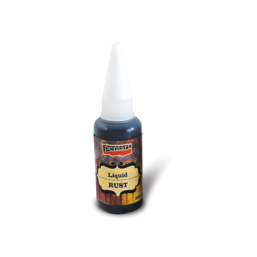 Patyna oksydująca Pentart efekt rdzy, rdza w płynie / 20ml | Artmie