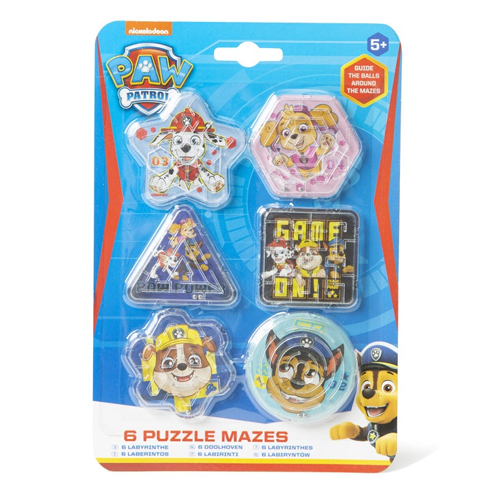 PAW PATROL mini labirynt 6 szt. | Artmie