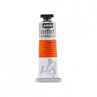 Pebeo Artist farba akrylowa 37 ml – Żółcień Hansa pomarańczowa