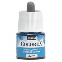 Pebeo Colorex akwarela w płynie 45 ml – Cyjan