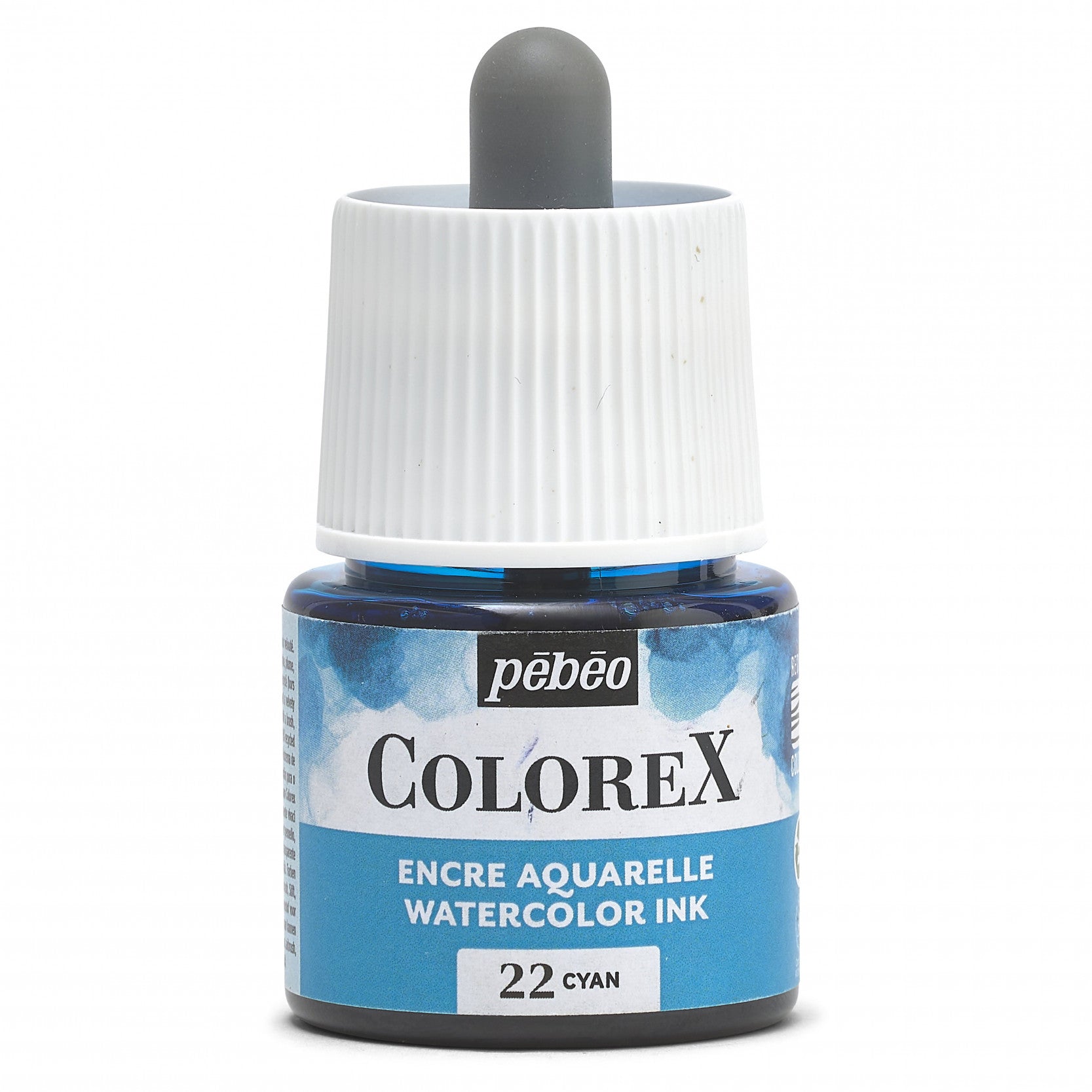 Pebeo Colorex akwarela w płynie 45 ml – Cyjan