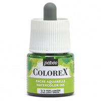 Pebeo Colorex akwarela w płynie 45 ml – Jasnozielony