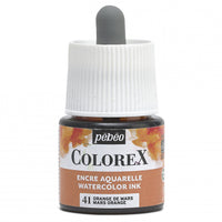 Pebeo Colorex akwarela w płynie 45 ml – Pomarańcz marsowy