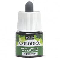 Pebeo Colorex akwarela w płynie 45 ml – Zieleń mchu