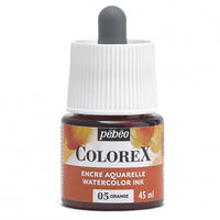 Pebeo Colorex akwarela w płynie 45 ml – Pomarańczowy