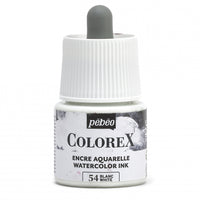 Pebeo Colorex akwarela w płynie 45 ml – Biały