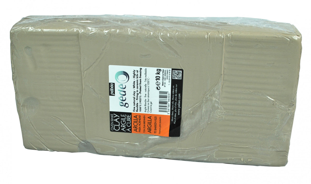 Pebeo Gédéo glina garncarska 5 kg czerwona – samotvrdnúca 10 kg biela