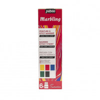Pebeo Marbling zestaw farb do marmurkowania 6 x 20 ml