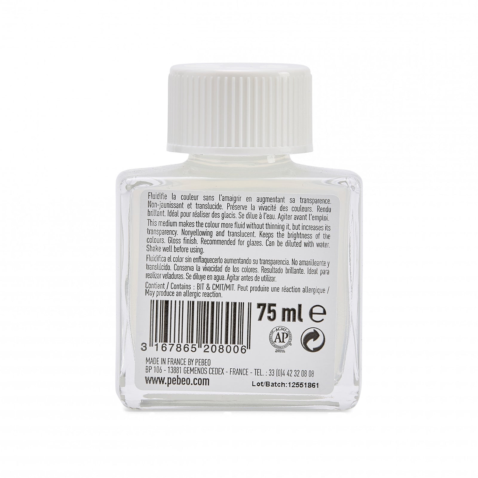Błyszczące medium akrylowe Pebeo 75 ml